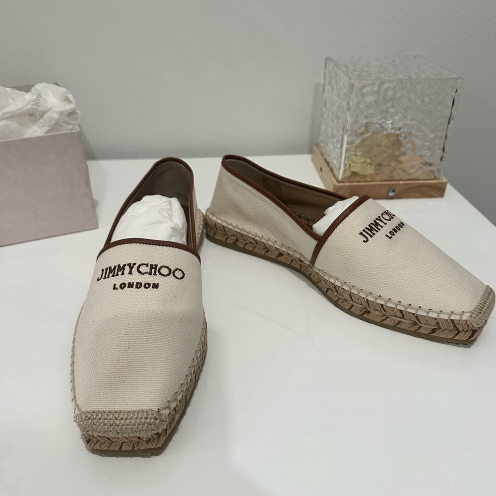 Jimmy Choo Beige Espadrilles